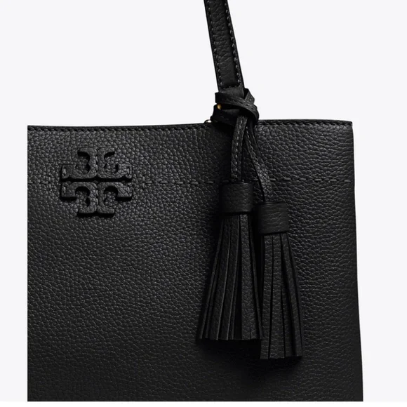 TORY BURCH Tote McGraw Bag Large Black - Picture 6 of 13